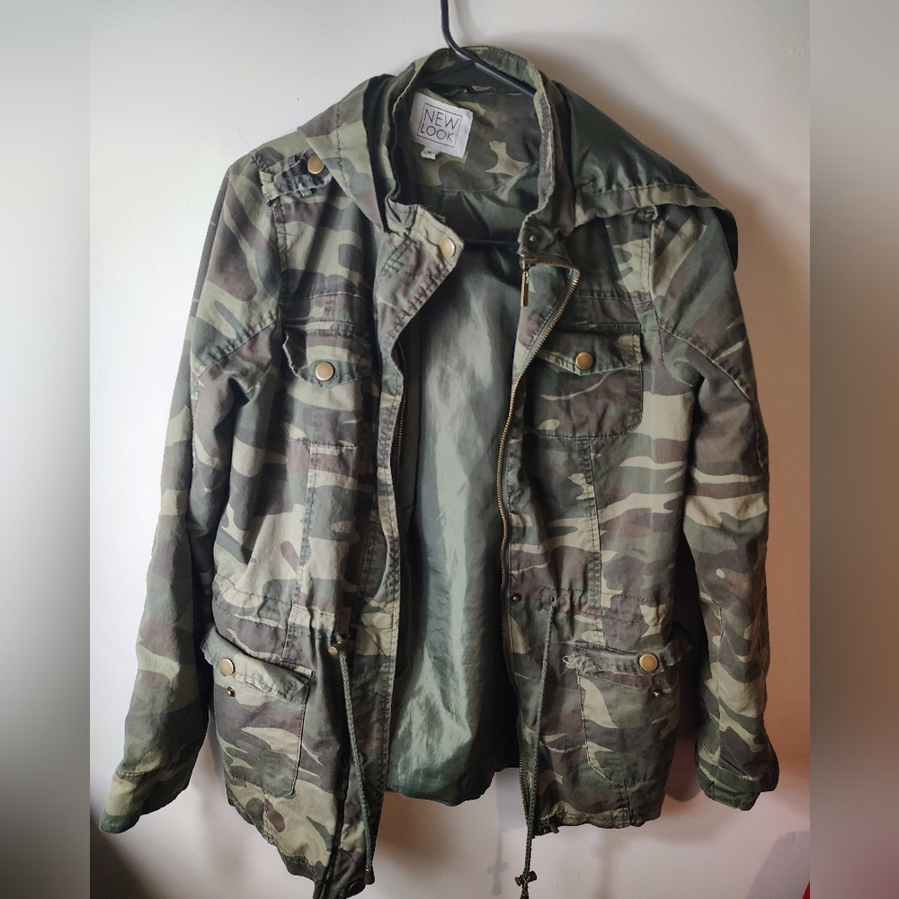 New look camouflage women's jacket